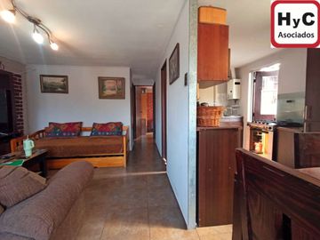 128terreno 2 hab 1 baño 2 est metro del sol