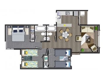 EN VENTA CASA COSTA LAGUNA 3D/2B.   200m2