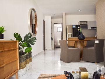 Departamento en Venta en Av. Huayacán Cancún, 2 recamaras, con Albercas y 12 Amenidades