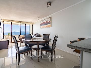 Departamento con una espectacular vista a la Bahía desde el piso 25