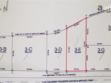 Sitio en Venta en Playa Huayquique (Avda. Arturo Prat)