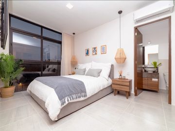 Departamento 1 recamara en venta en Torre Ghalia