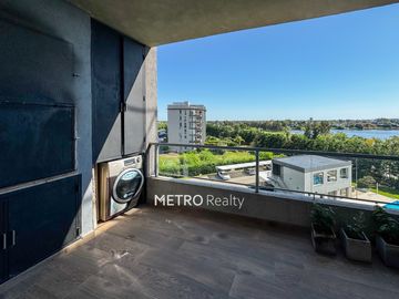 Departamento de 3 ambientes en Venta, con vista al lago central y pileta y amenities. ESCRITURADO.