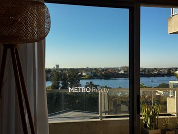 Departamento de 3 ambientes en Venta, con vista al lago central y pileta y amenities. ESCRITURADO.