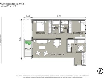 Venta Departamento 3 Ambientes en Boedo, Almagro, Caballito, Apto Crédito