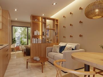 DEPARTAMENTO 1 RECAMARA/ PREVENTA/ 1 CALLE DEL MAR/ ESTACIONAMIENTO /SPA/ PLUSVALIA/ROI.
