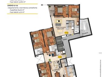 Departamento en venta 3 dormitorios   Lourdes