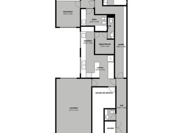 Hermoso piso totalmente reciclado en Recoleta
