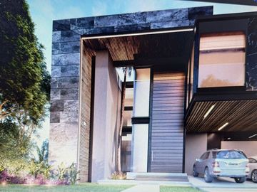 CASA EN VENTA EN EL YUCATAN COUNTRY CLUB, VISTA AL LAGO Y AL CAMPO DE GOLF