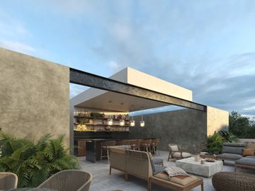 TURA: Departamento de Entrega Inmediata en San Ramón Norte, Mérida.