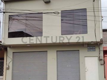 VENTA CASA RENTERA DE DOS PLANTAS, UBICADA EN DURÁN COOP. LAS TERRAZAS. AleL