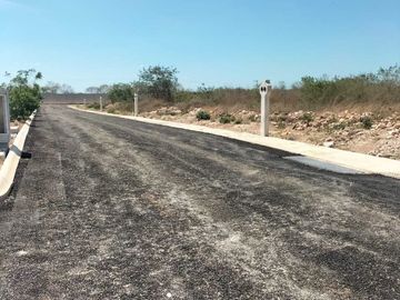 TERRENO EN PRIVADA CON AMENIDADES EN EL PUEBLO MÁGICO DE MOTUL EN MÉRIDA YUCATÁN