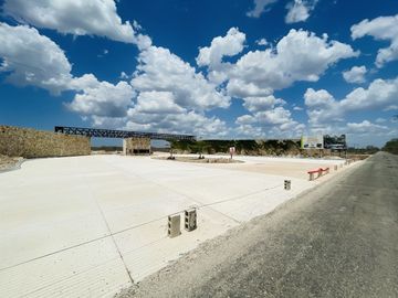 TERRENO EN PRIVADA CON AMENIDADES EN EL PUEBLO MÁGICO DE MOTUL EN MÉRIDA YUCATÁN