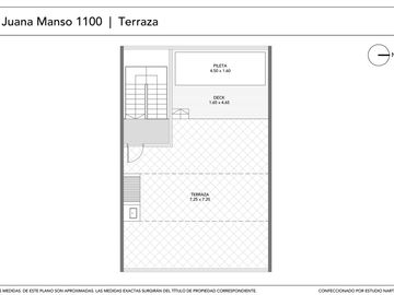 Departamento Triplex de 3 ambientes con cochera en Los Molinos Puerto Madero