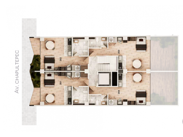 Departamento en preventa en Av. Chapultepec, CDMX.