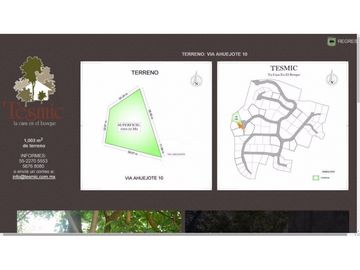 Terreno en Venta en fraccionamiento ecológico con Casa Club