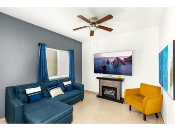 Casa en venta en Los Cabos, 3 recamaras, amueblado, portales residencial cabo san lucas
