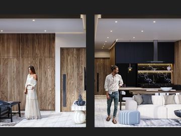 BELLE AMEDepartamento en venta en Playa del carmen CON ROOFTOP VISTA AL MAR A 200 METROS DE LA PLAYA