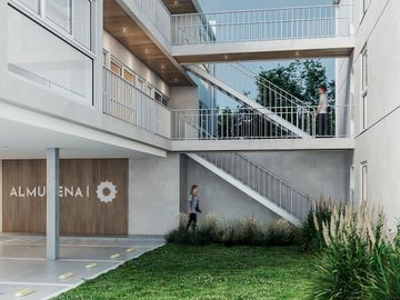 DPTO EN POZO DE 1 DORMITORIO Y PATIO