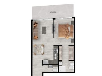 Venta Departamento 2ambientes Full Amenities Boedo