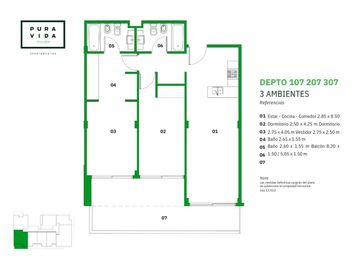 Venta Depto 3 amb balcón y cochera Villa Urquiza