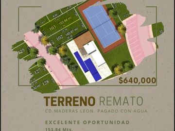 TERRENO RESIDENCIAL CIUDAD MADERAS LEÓN