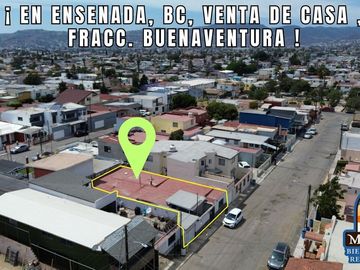 Casa céntrica de 1 nivel en Fracc. Buenaventura