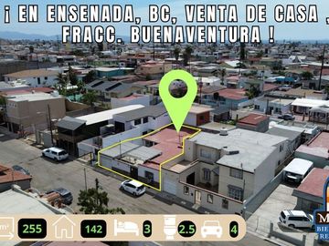 Casa céntrica de 1 nivel en Fracc. Buenaventura