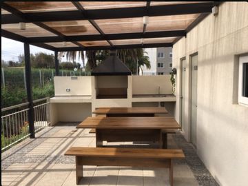 DEPTO EN VILLA ALEMANA, SIN CONTRIBUCIONES 1D, TERRAZA
