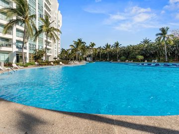 Departamento de lujo en Vidanta Nuevo Vallarta – Seibal, vista al campo de golf