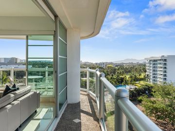 Departamento de lujo en Vidanta Nuevo Vallarta – Seibal, vista al campo de golf