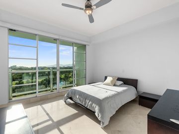 Departamento de lujo en Vidanta Nuevo Vallarta – Seibal, vista al campo de golf