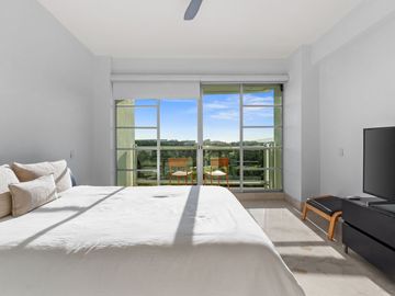 Departamento de lujo en Vidanta Nuevo Vallarta – Seibal, vista al campo de golf