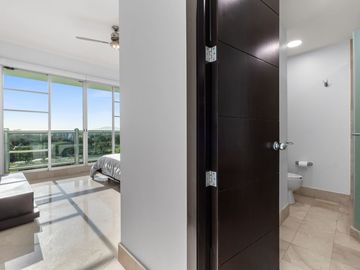Departamento de lujo en Vidanta Nuevo Vallarta – Seibal, vista al campo de golf