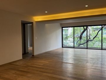 Departamento en Polanco con vista Arbolada
