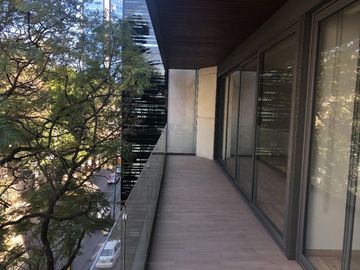 Departamento en Polanco con vista Arbolada