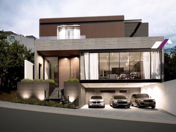 VENTA Residencia de 3 Niveles en LAS AGUILAS RESIDENCIAL en ZONA CONTRY Monterrey - 607 m2