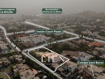 Casa de 1,150 m² con 7 Habitaciones, Terraza y 14 Estacionamientos en Sol de La Molina Etapa 1