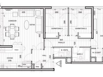 Departamento en Venta en Edificio Cumbres de Colón, Las Condes, sector IV Centenario, Av. Pdte. Sebastián Piñera E.