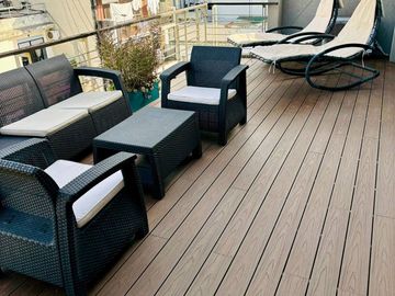 Venta Depto 2 amb amoblado terraza en Balvanera