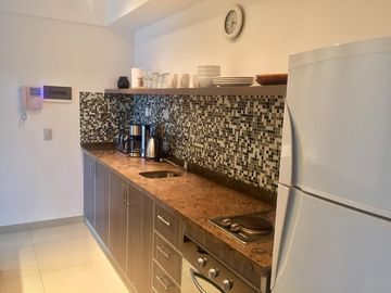 Venta Depto 2 amb amoblado terraza en Balvanera