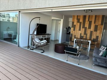 Venta Depto 2 amb amoblado terraza en Balvanera