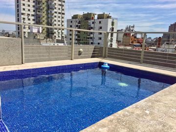 Venta Depto 2 amb amoblado terraza en Balvanera