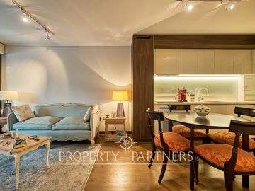 Moderno y amplio departamento de 1D 1B en sector residencial, Av. Las Condes