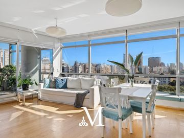 VENTA Torre Beruti 4600 - 4 amb - 114 - piso alto -  1 coch, vista  - Palermo