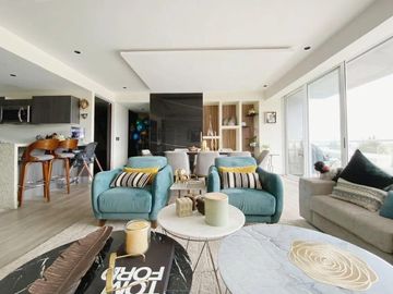 Departamento exterior en venta en Five, Bosque Real, Huixquilucan