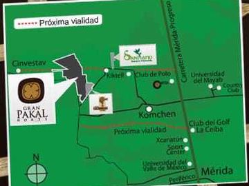 Terreno en venta zona norte de Merida