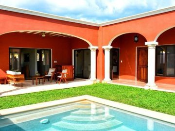 VENTA QUINTA COLONIAL con amenidades modernas en Valladolid, rodeado de cenotes