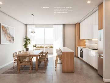 Departamento 3 ambientes a estrenar - Zona Aldrey