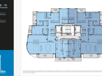 Venta Departamento 3 ambientes  2 baños , Balcones - Tigre